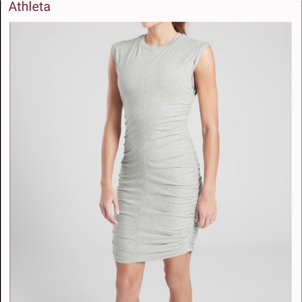 BNWT Athleta Grey Apres Dress szSM